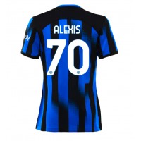 Inter Milan Alexis Sanchez #70 Domáci Ženy futbalový dres 2023-24 Krátky Rukáv